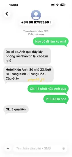 Ảnh đánh giá gái gọi