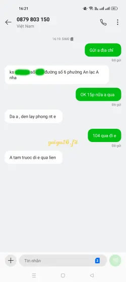 Ảnh đánh giá gái gọi