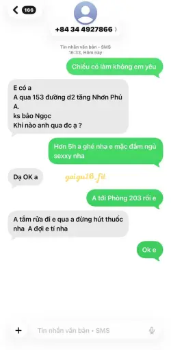 Ảnh đánh giá gái gọi