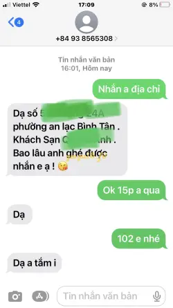 Ảnh đánh giá gái gọi