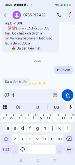 Ảnh đánh giá gái gọi
