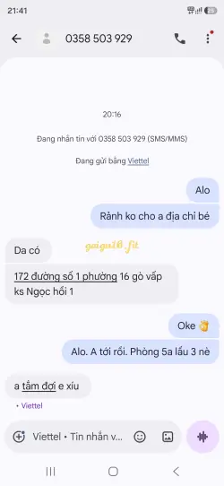 Ảnh đánh giá gái gọi