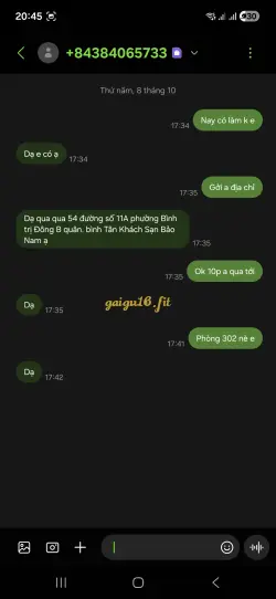 Ảnh đánh giá gái gọi