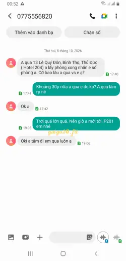 Ảnh đánh giá gái gọi