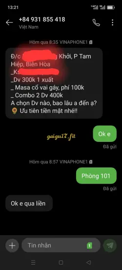 Ảnh đánh giá gái gọi
