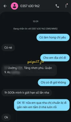 Ảnh đánh giá gái gọi