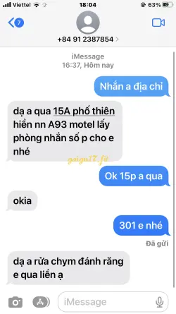 Ảnh đánh giá gái gọi