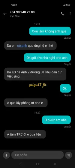 Ảnh đánh giá gái gọi