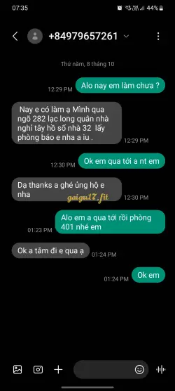Ảnh đánh giá gái gọi