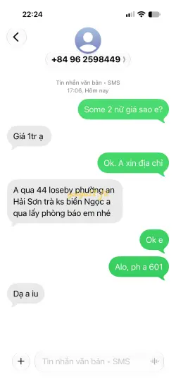 Ảnh đánh giá gái gọi