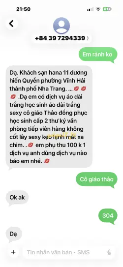 Ảnh đánh giá gái gọi
