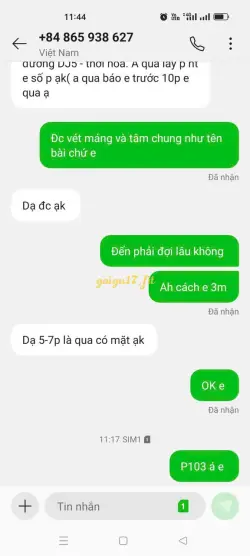 Ảnh đánh giá gái gọi