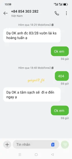 Ảnh đánh giá gái gọi