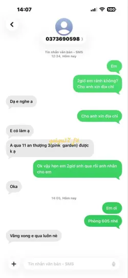 Ảnh đánh giá gái gọi