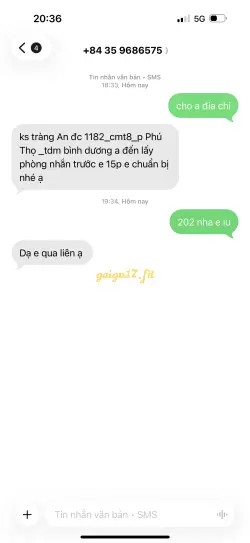 Ảnh đánh giá gái gọi