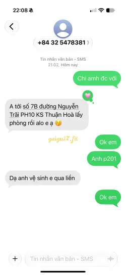 Ảnh đánh giá gái gọi
