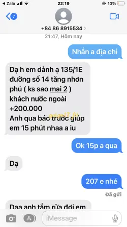 Ảnh đánh giá gái gọi