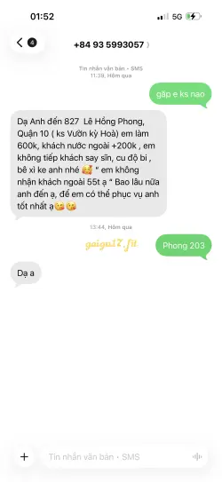 Ảnh đánh giá gái gọi