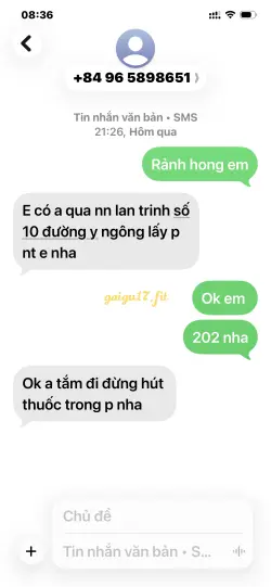 Ảnh đánh giá gái gọi