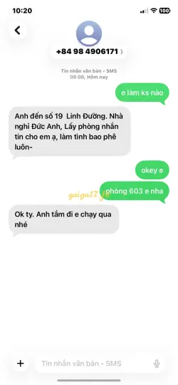 Ảnh đánh giá gái gọi